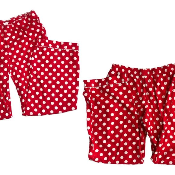 Victoria’s Secret Polka Dot Flannel Pj Set • Small - Picture 5 of 8